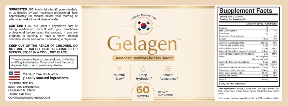 Gelagen Skin Gummies